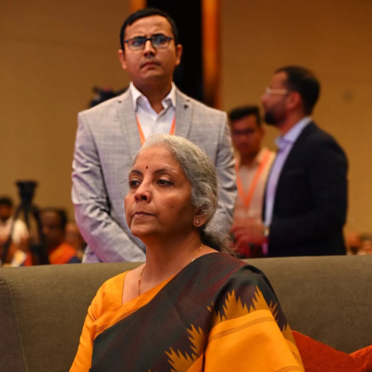 At a national conference