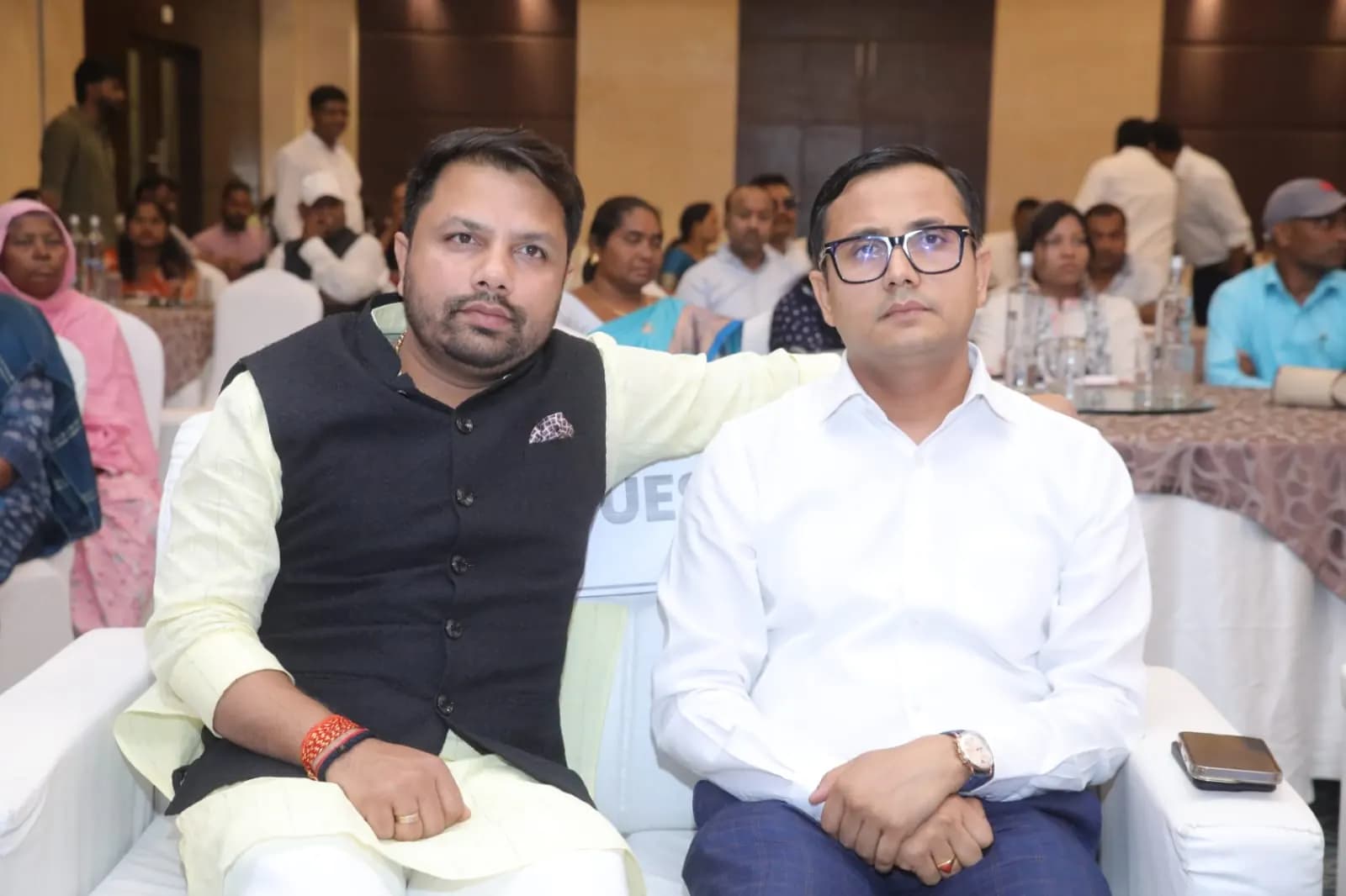 With guests at the Jharkhand Conclave