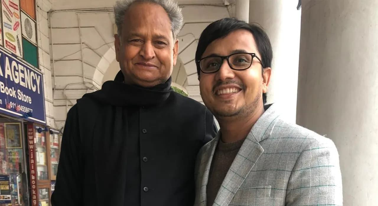 With a senior political leader